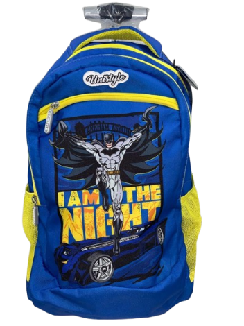 Cartable a Roulette 3 Poche Tissu Imperméable avec Roues Silencieuses N°18