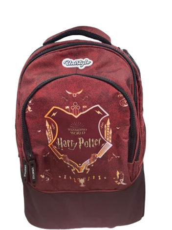 Cartable a Roulette 3 Poche Tissu Imperméable avec Roues Silencieuses N°18