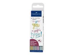 Set de 4 Feutre Artiste Pen Mettalic 1.5