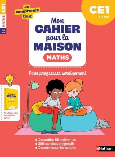 Maths CE1  - Mon cahier pour la maison