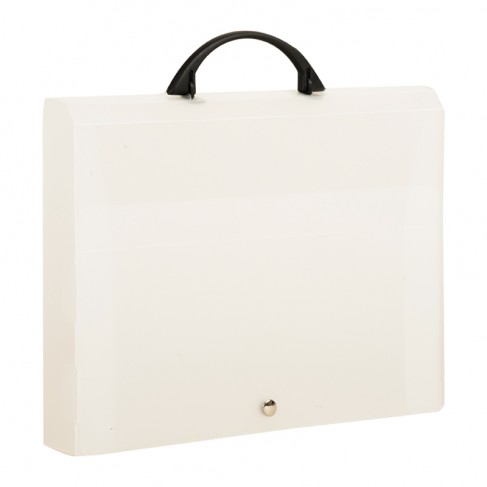 Valisette en polypropylène 33X26  4 CM TRANSPARENTE