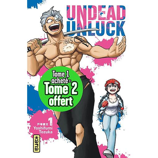 Undead Unluck - Pack en 2 volumes : Tome 1 et 2 - Dont Tome 2 offert