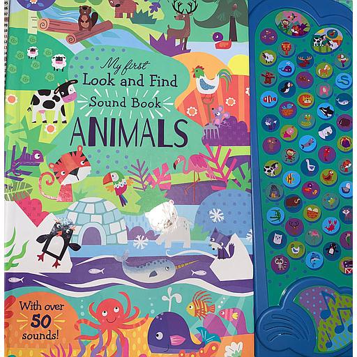 My First Look and Find Sound Book Animals