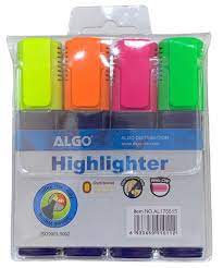 Pochette de 4 Surligneur Algo