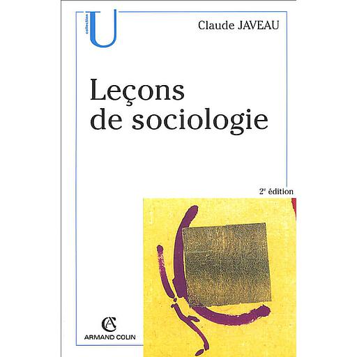 Leçons de sociologie