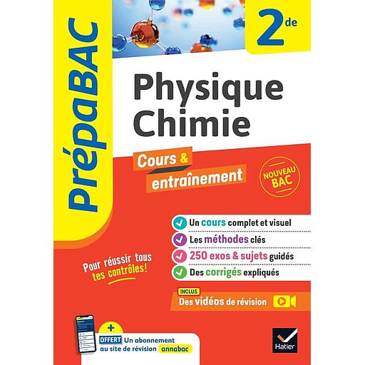 Physique-chimie 2de