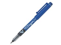 Stylo Hi-Tecpoint V5 Roller encre Liquide Bleu