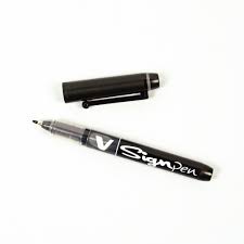 Stylo Hi-Tecpoint V5 Roller encre Liquide Noir