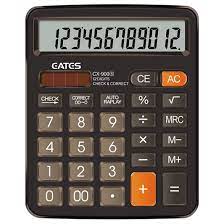 Calculatrice 12 digits Eates 124*152 MM