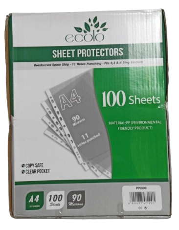 Pochette Perfore 21*29.7 90 Mic