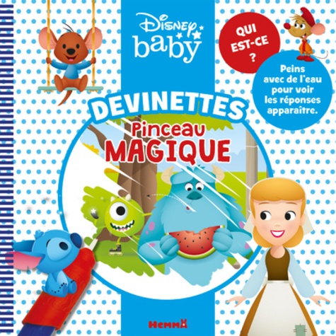 Devinettes pinceau magique (Bob et Sully au centre)  - Avec un pinceau
