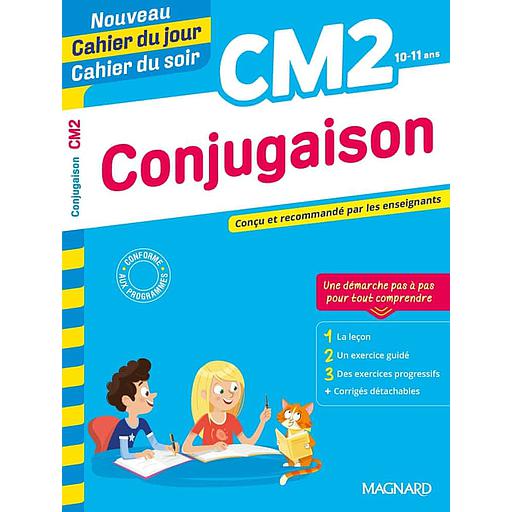 Cahier du jour/Cahier du soir Conjugaison CM2