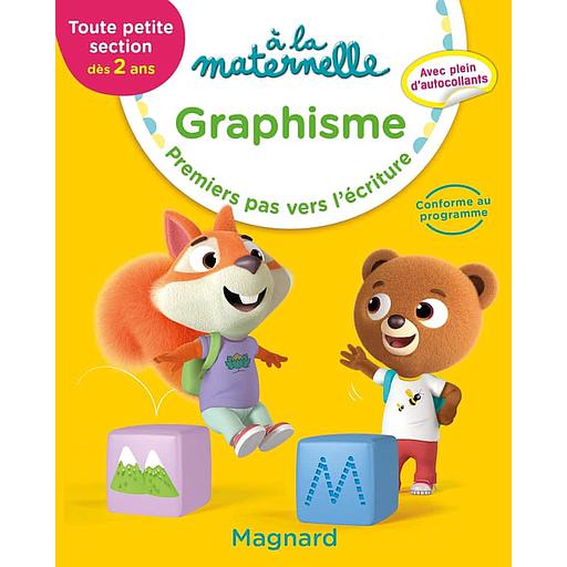 Graphisme TPS dès 2 ans à la maternelle  - Premiers pas vers l'écriture