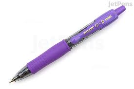 Stylo Pilot G2 Mini Violet