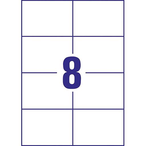 Paquet de 100 Etiquette Imprimante 105*74 MM