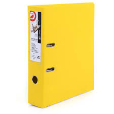 Classeur à Levier Auchan Jaune