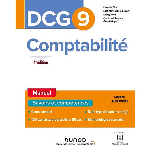 CAMPUS DCG 9 - INTRODUCTION A LA COMPTABILITE - DCG 9 - 0 - DCG 9 COMPTABILITE - MANUEL 2022/2023