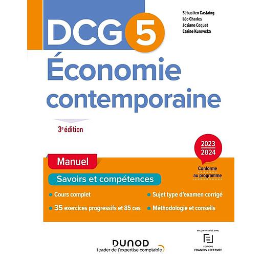 Campus Economie contemporaine DCG 5 - Manuel