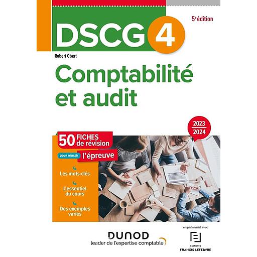 Campus Comptabilité et audit DSCG 4 - Fiches de révision