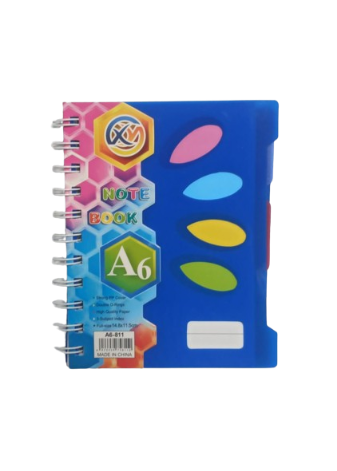 Note Book A6 Polypro