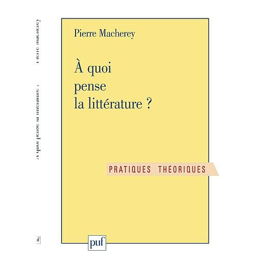 À quoi pense la littérature ? - Exercices de philosophie littéraire