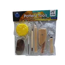 Ensemble de 8 pièces d'argile cire poterie trousse à outils céramique cire sculpture