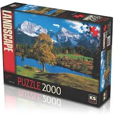 PUZZLE 2000 PCS Bavarian Alps