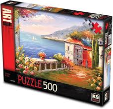Puzzle 500 pcs Garden and Sea