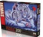 Puzzle 200 pcs Two Tiger Babys