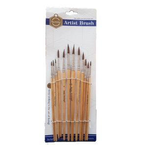 Set de 12 Pinceau Rond keepsmiling