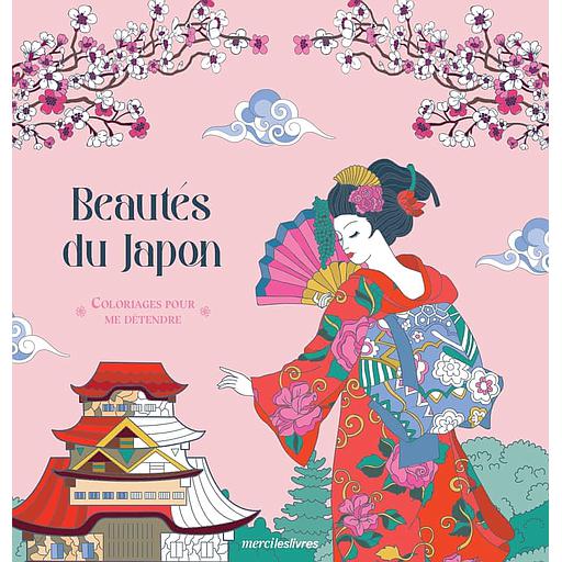 Beautés du Japon - Coloriages pour me détendre