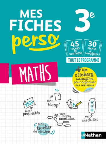 MES FICHES Perso Maths 3e