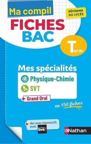 Physique-Chimie SVT + Grand Oral Tle Mes spécialités