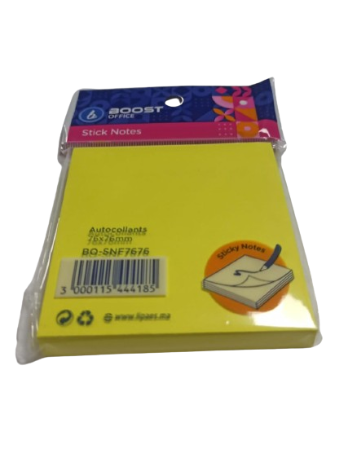 Post-it 76x76MM Jaune Fluo