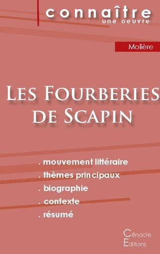 Les fourberies de Scapin - Fiche de lecture
