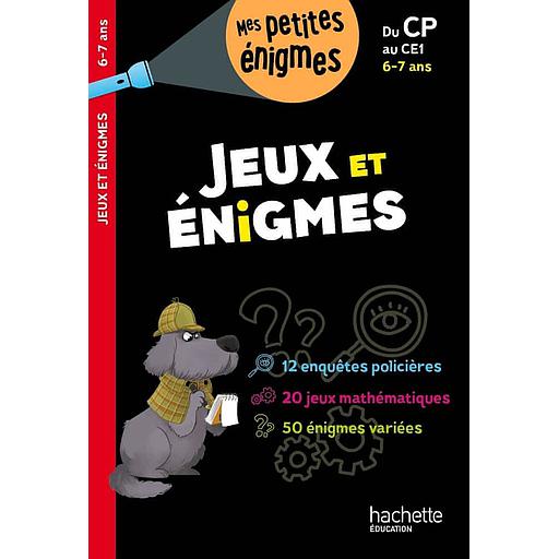 Jeux et énigmes du CP au CE1 - Cahier de vacances