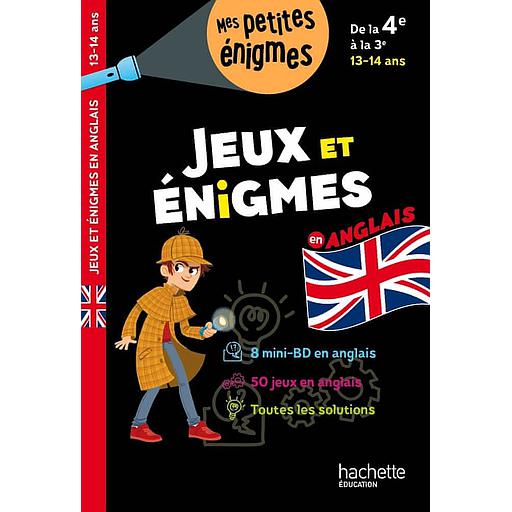 Jeux et énigmes en anglais de la 4e à la 3e
