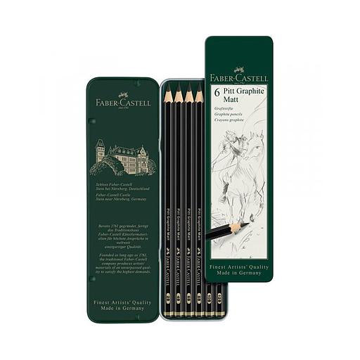 Crayons Pitt Graphite Matt 6