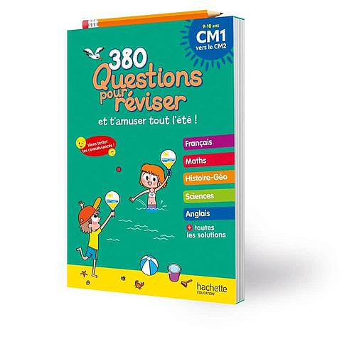 380 questions pour réviser CM1 vers le CM2 - Avec un crayon