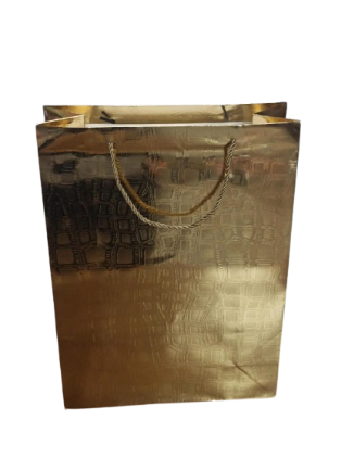 Sac Cadeau Dorée GM 410x300