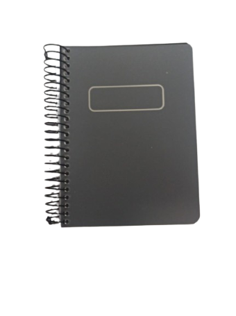 Bloc Note A6 Spiral Ancor Gris