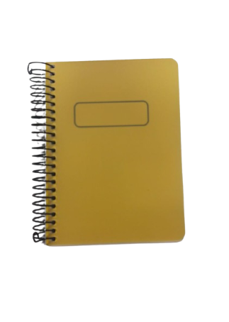 Bloc Note A6 Spiral Ancor Jaune