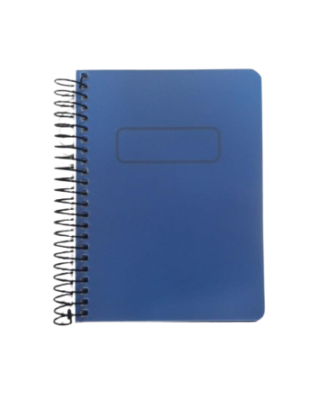 Bloc Note A6 Spiral Ancor Bleu