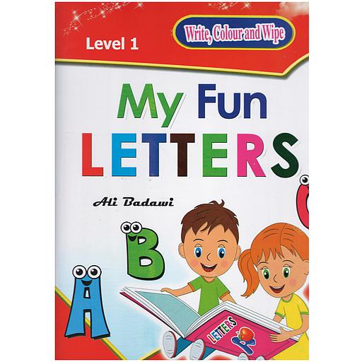 Write,Coulour and Wipe - My Fun LETTERS (Level 1)