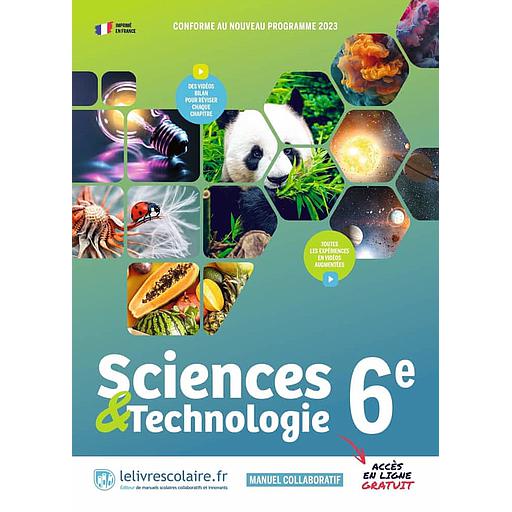 Sciences &amp; Technologie 6e Manuel