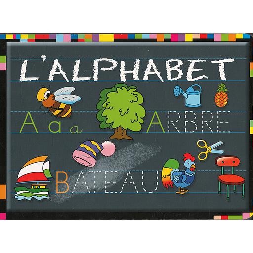 J'ECRIS ET J'EFFACE - L'ALPHABET