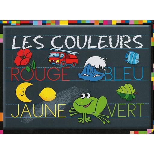 J'ECRIS ET J'EFFACE - LES COULEURS