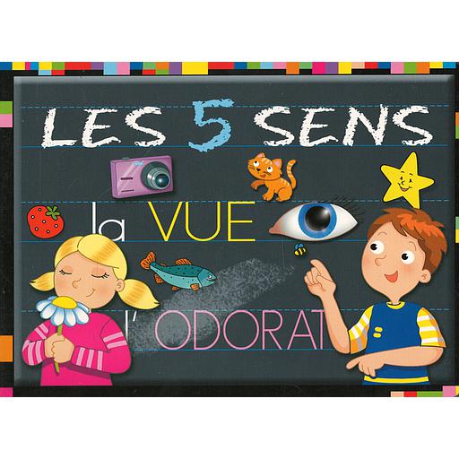 J'ECRIS ET J'EFFACE - LES 5 SENSES
