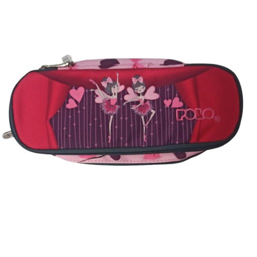 Trousse Polo Oval 2 Compartiment Belike Rose 937-252