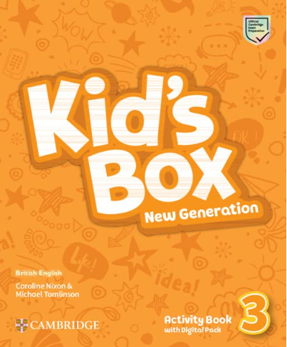 Kid's Box New Generation Level 3 Activity Book with Digital